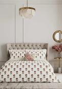 V&amp;A Regal Marigold Duvet Set, White image