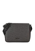 Valentino King Re Monogram Flap Over Satchel Bag, Brown image