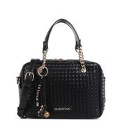 Valentino Gea Bauletto Woven Grab Bag, Black image