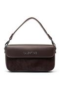 Valentino Alexia Faux Fur Detail Shoulder Bag, Brown image