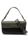 Valentino Alexia Faux Fur Detail Shoulder Bag, Dark Green image