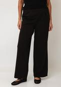 Vero Moda Faux Belt Detail Wide Leg Trousers, Chocolate Brown