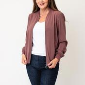 Vero Moda Coco Bomber Jacket, Dusty Pink image