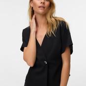 Vero Moda Sonja V-Neckline Top, Black