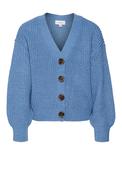 Vero Moda Girl Lea Long Sleeve Knit Cardigan, Coronet Blue image
