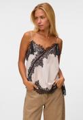 Vero Moda Novi Lace Trim Camisole, Stone image