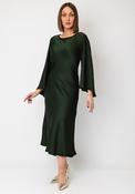 Vero Moda Kamile Wide Sleeve Midi Dress, Green image