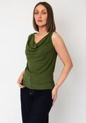 Vero Moda Kanva Sleeveless Halter Neck Top, Green image
