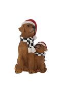 Verano Christmas Dog &amp; Puppy Ornament image