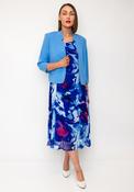 Via Vento Mam Mesh Dress and Bolero Set, Blue image