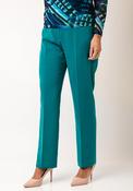 Via Veneto Sarah Straight Trousers, Green image