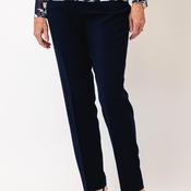 Via Veneto Sarah Tailored Slim Leg Trousers, Navy image