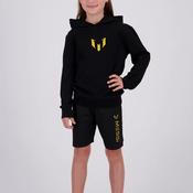 Vingino X Messi Kids Unisex Long Sleeve Hoodie, Black