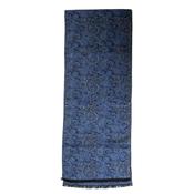 White Label Paisley Print Scarf, Blue &amp; Grey image