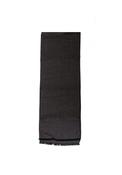 White Label Herringbone Print Scarf, Brown &amp; Navy image