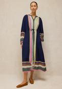 White Stuff Lana Midi Dress, Navy Multi image