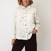 White Stuff Libby Embroidered Detail Shirt, White Multi