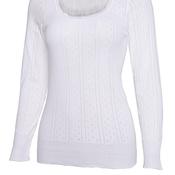 White Swan Long Sleeve Top, White image