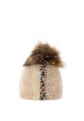 Willi Anorida Gemstone Pom Pom Hat, Beige image