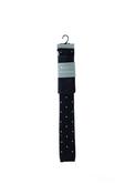 William Turner Knitted Dot Tie &amp; Pocket Square, Navy image