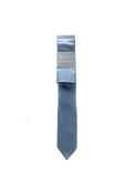 William Turner Birdseye Design Tie and Pocket Square, Light Blue image