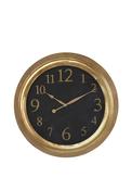 Fern Cottage 47cm Wall Clock, Gold and Black image