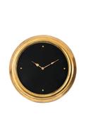 Fern Cottage 46cm Bevelled Wall Clock, Gold and Black image