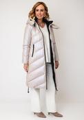 Serafina Collection Hooded Puffer Coat, Pearlescent image