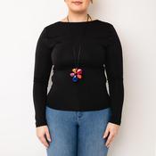Serafina Collection Floral Pendant Necklace, Multi-Coloured image