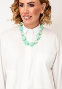 Serafina Collection Chunky Resin Necklace, Green image