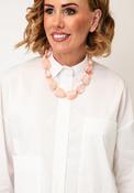 Serafina Collection Chunky Resin Necklace, Pink image