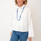 Serafina Collection Multi Beaded Long Necklace, Blue image
