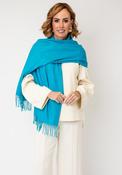 Serafina Collection Cashmere Pashmina, Turquoise Blue image