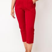 Serafina Collection Slim Leg Carpi Trousers, Red