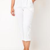 Serafina Collection Slim Leg Carpi Trousers, White