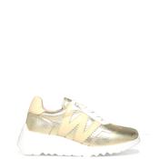 Wonders Wild Platform Wedge Trainers, Gold