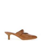 Wonders Sauvag Leather Kitten Heel Shoes, Tan image