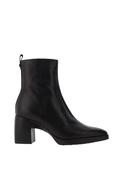 Wonders Isy Sleek Leather Heeled Ankle Boots, Black image