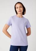 Wrangler Crew Neck Mini Logo Tee, Sweet Lavender image