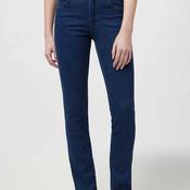 Wrangler High Rise Slim Leg Jeans, Medium Blue image
