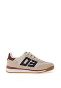 Xti Womens Mixed Textile 03 Trainers, Beige image