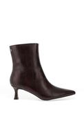 Xti Womens Snaked Printed Heeled Ankle Boot, Brown image