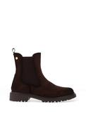 Xti Womens Pull On Flat Chelsea Boots, Brown image