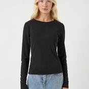 YAS Paloma Long Sleeved Top, Black image