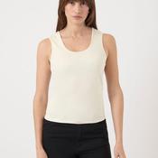 YAS Paloma Tank Top, Cream image