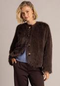 Yest Quinne Faux Fur Jacket, Brown image