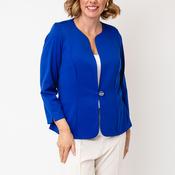 YEW U-Neck Cardigan, Blue