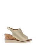 Zanni &amp; Co. Mirfa Wedge Sandals, Gold image