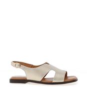 Zanni &amp; Co. Cross Detail Sling Back Sandals, Gold image