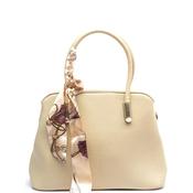 Zen Collection Tie Scarf Detailed Grab Bag, Beige
